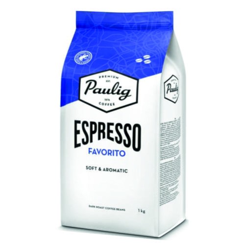 Paulig Espresso Favorito, зерно, 1000 гр
